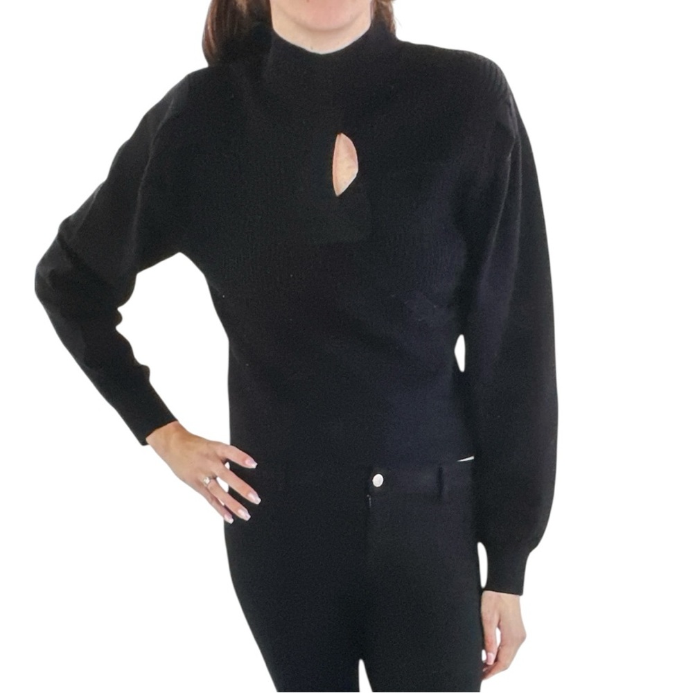 BCBGeneration NWT Ribbed Knit Mock Turtleneck Sweater